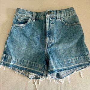 Girls Gucci Jean shorts Size 6